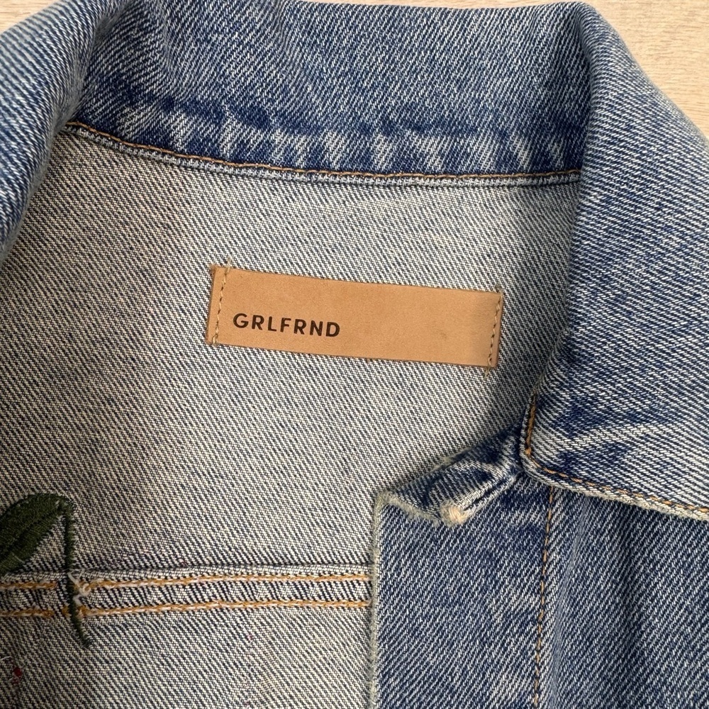 Grlfrnd Daria Oversized Denim Jacket - Picture 9 of 9